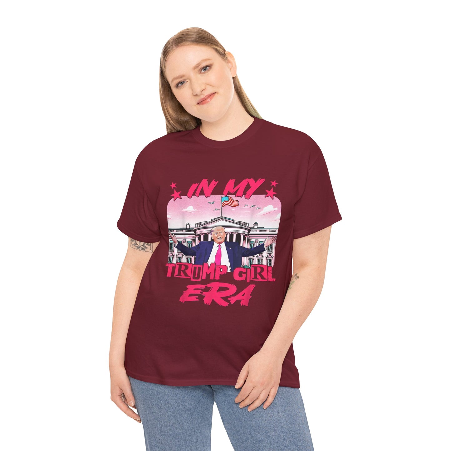 In My Trump Girl Era Unisex Heavy Cotton Tee