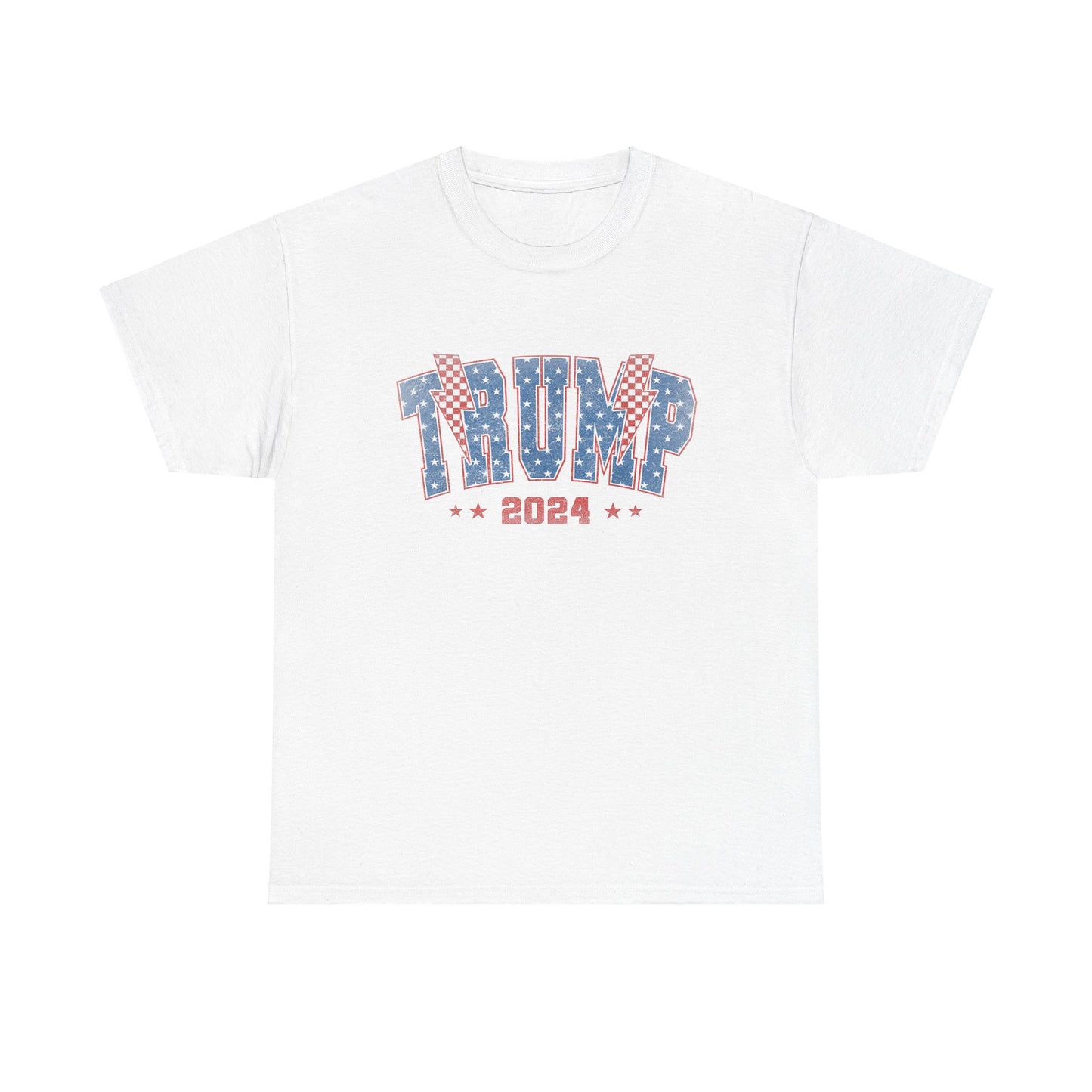 TRUMP 2024 Stars & Stripes Unisex Heavy Cotton Tee