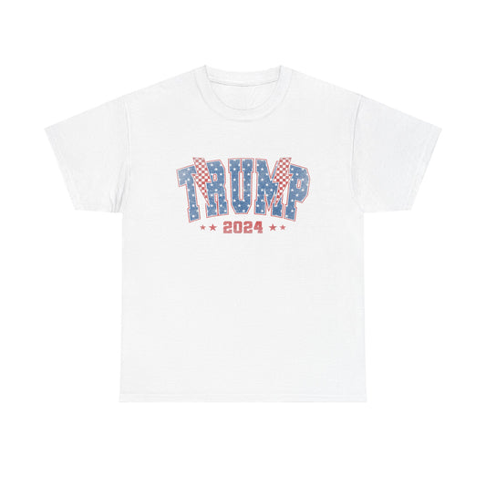 TRUMP 2024 Stars & Stripes Unisex Heavy Cotton Tee