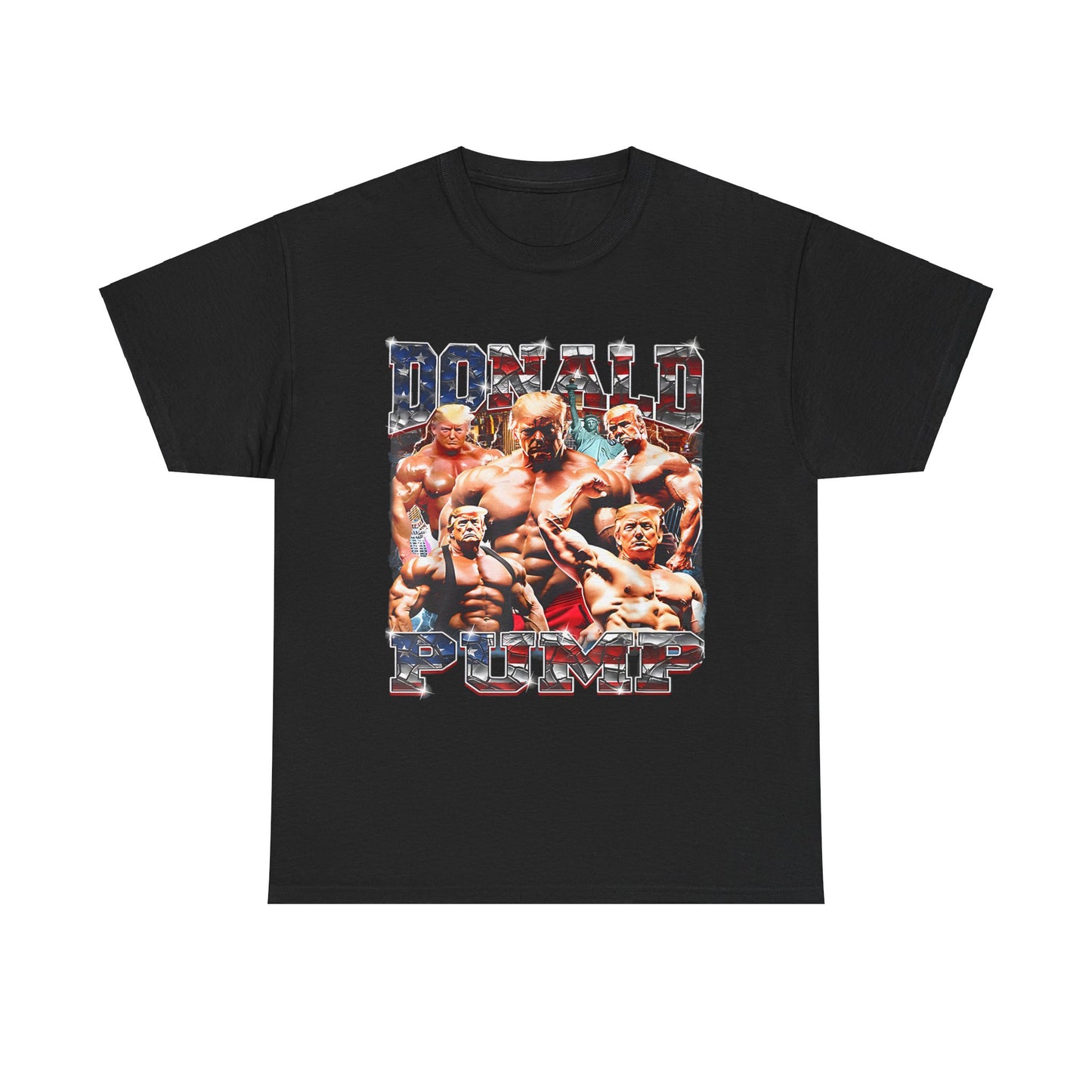 TRUMP 2024 Body builder Unisex Heavy Cotton Tee