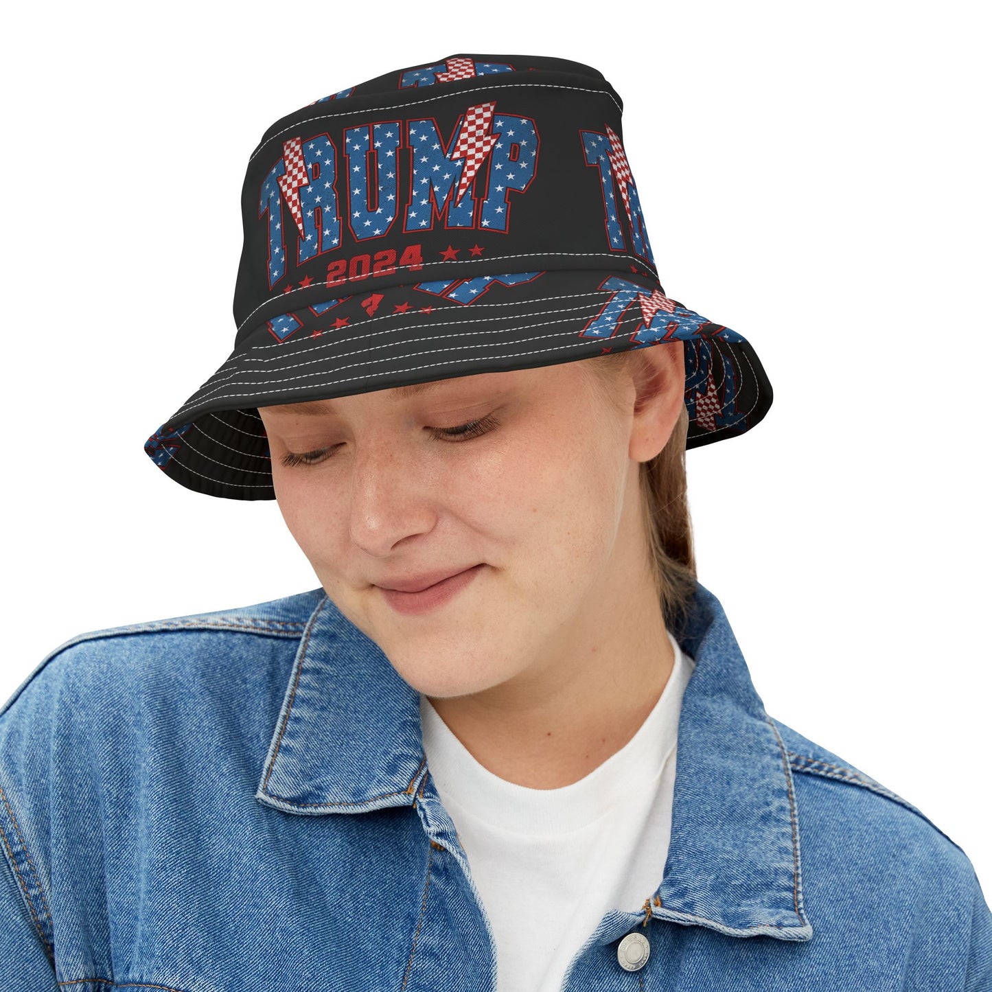 Trump 2024 Bucket Hat (AOP)