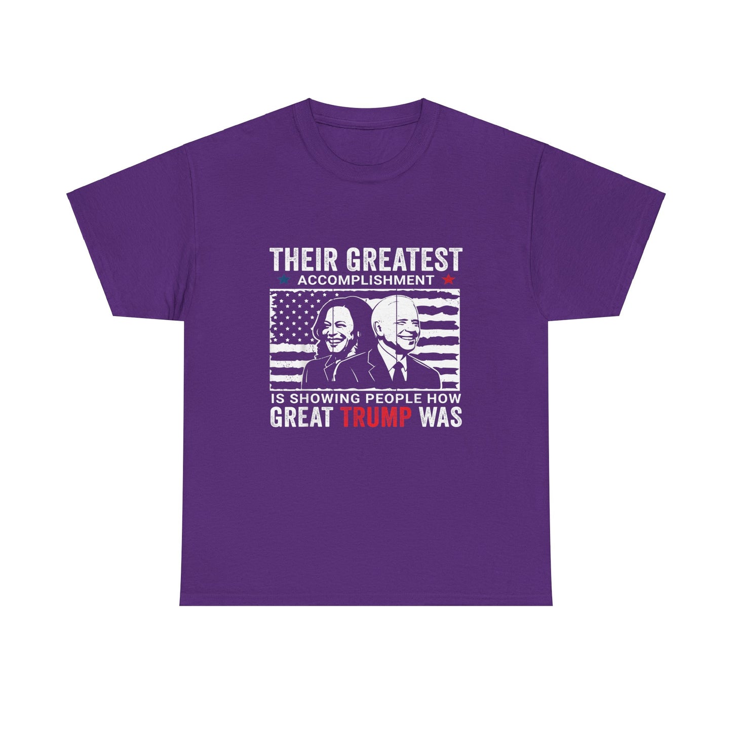 TRUMP Greatest Accomplishment 2024 Unisex Heavy Cotton Tee