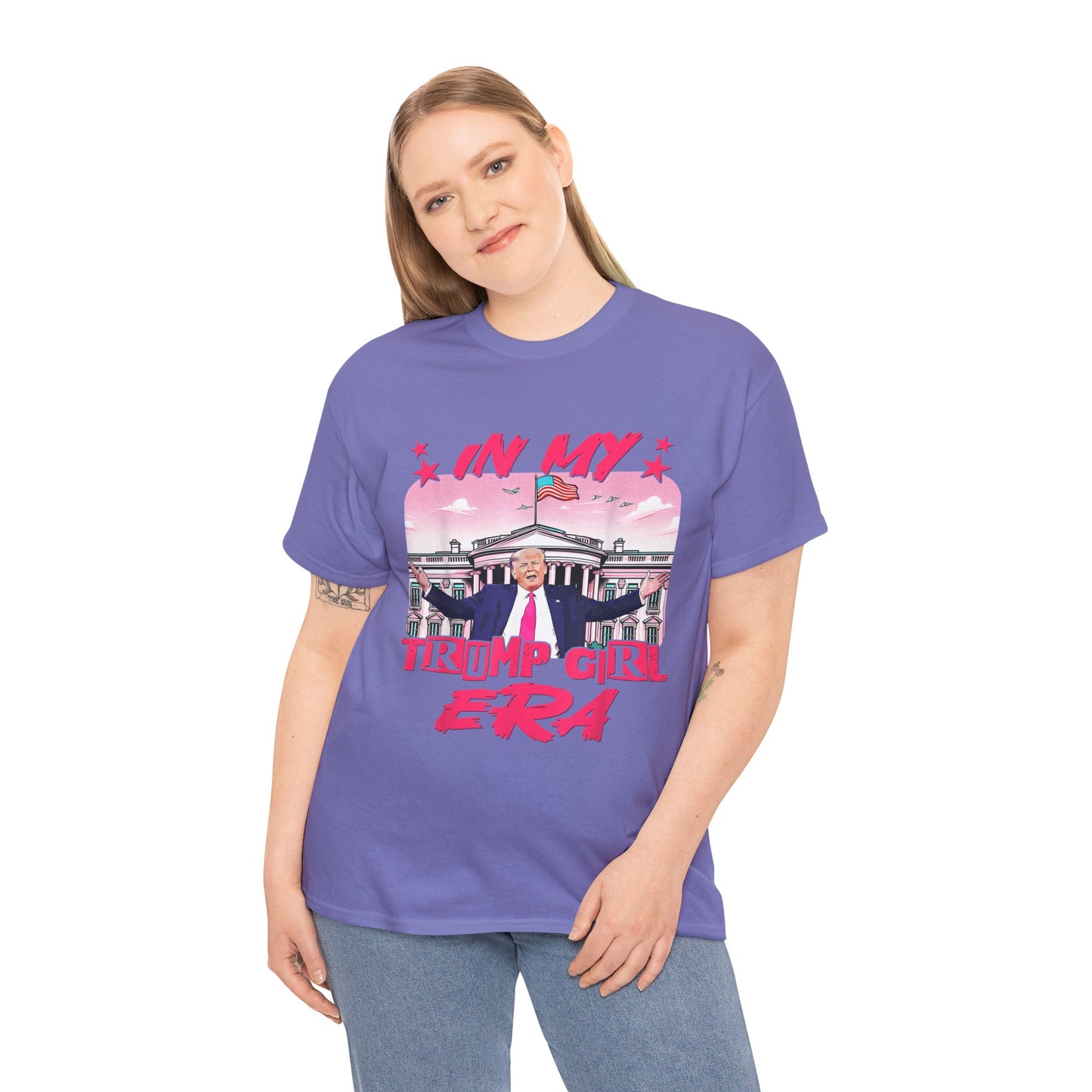 In My Trump Girl Era Unisex Heavy Cotton Tee