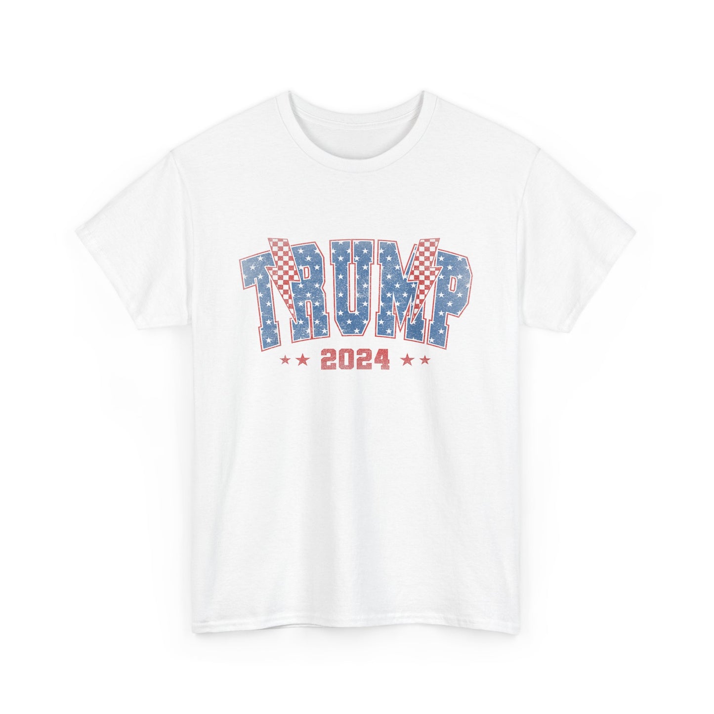 TRUMP 2024 Stars & Stripes Unisex Heavy Cotton Tee