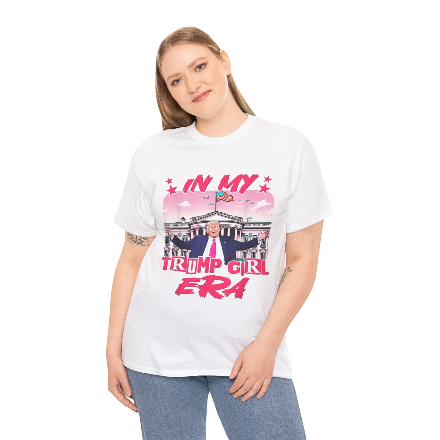 In My Trump Girl Era Unisex Heavy Cotton Tee